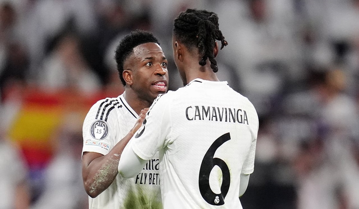 Scène lunaire à l’entraînement du Real Madrid : Vinicius étranglé par Camavinga(vidéo)