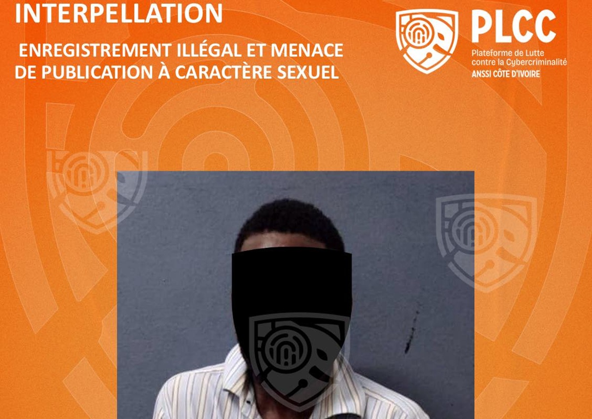 Côte d'Ivoire il menace de publier les contenus intimes de son ex et finit devant la Plcc